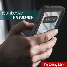 Load image into Gallery viewer, Galaxy S10e Water/Shockproof Screen Protector Case [Light Green]
