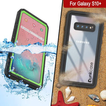 Load image into Gallery viewer, Galaxy S10e Water/Shockproof Screen Protector Case [Light Green]
