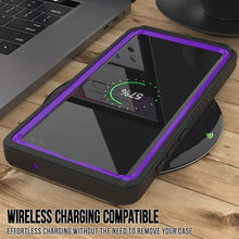 Load image into Gallery viewer, Galaxy S10e Water/Shockproof Slim Screen Protector Case [Purple]
