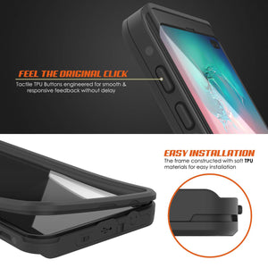 Galaxy S10+ Plus Waterproof Case PunkCase StudStar Clear Thin 6.6ft Underwater IP68 Shock/Snow Proof