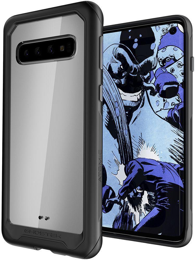 Galaxy S10 Military Grade Aluminum Case | Atomic Slim 2 Series [Black]