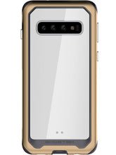 Load image into Gallery viewer, Galaxy S10 Military Grade Aluminum Case | Atomic Slim 2 Series [Gold]
