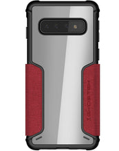 Load image into Gallery viewer, Galaxy S10 Wallet Case | Exec 3 Series [Red]
