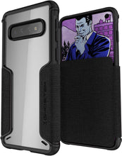 Load image into Gallery viewer, Galaxy S10 Wallet Case | Exec 3 Series [Black]
