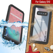 Load image into Gallery viewer, Galaxy S10+ Plus Water/Shockproof With Screen Protector Case [Black]
