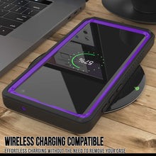 Load image into Gallery viewer, Galaxy S10+ Plus Water/Shockproof Slim Screen Protector Case [Purple]
