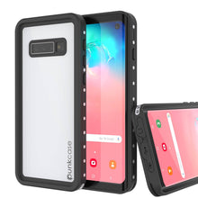 Load image into Gallery viewer, Galaxy S10 Waterproof Case, Punkcase StudStar White Thin 6.6ft Underwater IP68 Shock/Snow Proof
