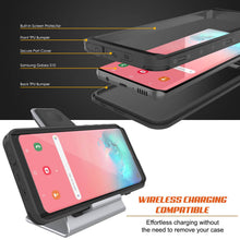 Load image into Gallery viewer, Galaxy S10 Waterproof Case PunkCase StudStar Black Thin 6.6ft Underwater IP68 Shock/Snow Proof
