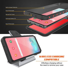 Load image into Gallery viewer, Galaxy S10 Waterproof Case PunkCase StudStar Red Thin 6.6ft Underwater IP68 Shock/Snow Proof
