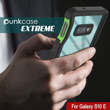 Load image into Gallery viewer, Galaxy S10 Water/Shockproof Screen Protector Case [Light Green]
