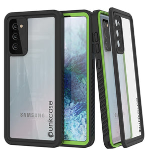 Galaxy S20 FE Water/Shockproof [Extreme Series] Screen Protector Case [Light Green]