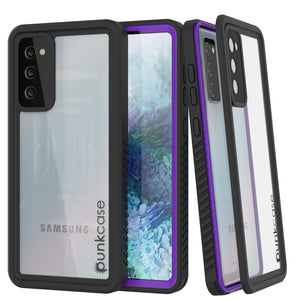 Galaxy S20 FE Water/Shockproof [Extreme Series] Slim Screen Protector Case [Purple]