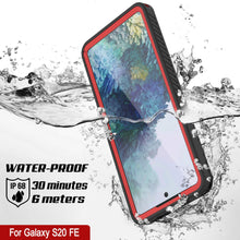 Load image into Gallery viewer, Galaxy S20 FE Water/Shock/Snowproof [Extreme Series] Slim Screen Protector Case [Red]
