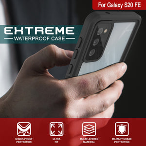 Galaxy S20 FE Water/Shockproof [Extreme Series] With Screen Protector Case [Black]