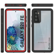 Load image into Gallery viewer, Galaxy S20 FE Water/Shock/Snowproof [Extreme Series] Slim Screen Protector Case [Red]
