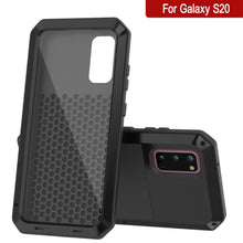 Load image into Gallery viewer, Galaxy s20 Metal Case, Heavy Duty Military Grade Rugged Armor Cover [Black]
