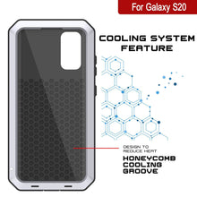 Load image into Gallery viewer, Galaxy s20 Metal Case, Heavy Duty Military Grade Rugged Armor Cover [White]
