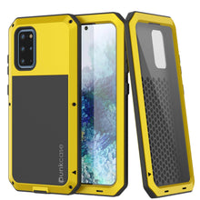 Load image into Gallery viewer, Galaxy s20+ Plus Metal Case, Heavy Duty Military Grade Rugged Armor Cover [Neon]
