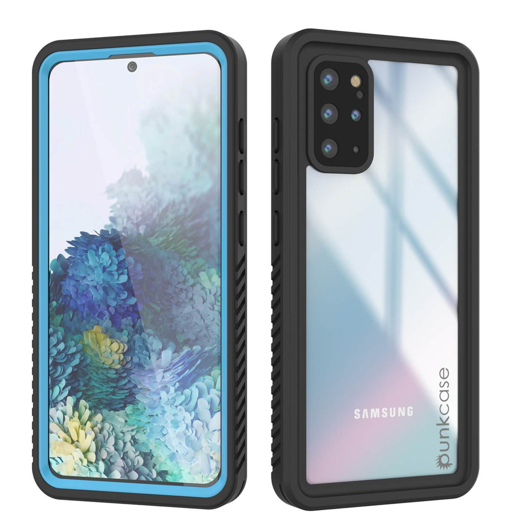 Galaxy S20+ Plus Water/Shock/Snow/dirt proof [Extreme Series] Slim Case [Light Blue]