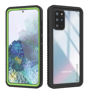 Galaxy S20+ Plus Water/Shockproof [Extreme Series] Screen Protector Case [Light Green]