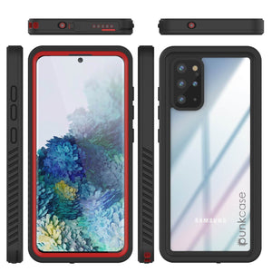 Galaxy S20+ Plus Water/Shock/Snowproof [Extreme Series] Slim Screen Protector Case [Red]