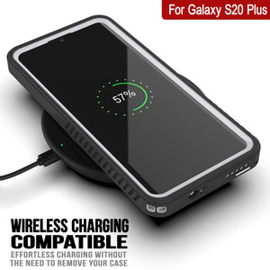 Galaxy S20+ Plus Water/Shock/Snow/dirt proof [Extreme Series] Punkcase Slim Case [White]