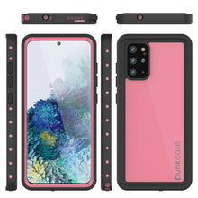 Load image into Gallery viewer, Galaxy S20+ Plus Waterproof Case PunkCase StudStar Pink Thin 6.6ft Underwater IP68 Shock/Snow Proof
