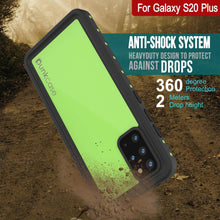 Load image into Gallery viewer, Galaxy S20+ Plus Waterproof Case PunkCase StudStar Light Green Thin 6.6ft Underwater IP68 ShockProof
