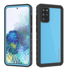 Load image into Gallery viewer, Galaxy S20+ Plus Waterproof Case PunkCase StudStar Light Blue Thin 6.6ft Underwater IP68 ShockProof
