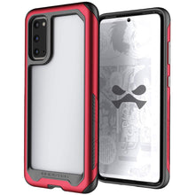Load image into Gallery viewer, Galaxy S20 Military Grade Aluminum Case | Atomic Slim Series [Red]
