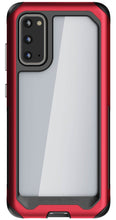 Load image into Gallery viewer, Galaxy S20 Military Grade Aluminum Case | Atomic Slim Series [Red]
