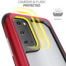 Load image into Gallery viewer, Galaxy S20 Military Grade Aluminum Case | Atomic Slim Series [Red]
