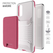 Load image into Gallery viewer, Galaxy S20 Wallet Case | Exec Series [Pink]
