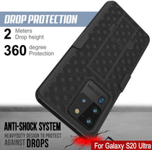 Load image into Gallery viewer, Galaxy S24 Ultra Case, Punkcase Holster Belt Clip With Screen Protector [Pink]
