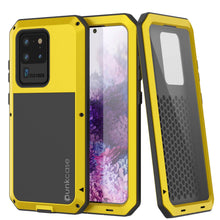 Load image into Gallery viewer, Galaxy S20 Ultra Metal Case, Heavy Duty Military Grade Rugged Armor Cover [Neon]
