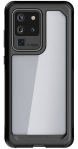 Galaxy S20 Ultra Military Grade Aluminum Case | Atomic Slim Series [Black]