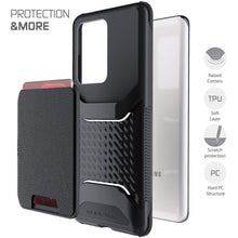Load image into Gallery viewer, Galaxy S20 Ultra Wallet Case | Exec Series [Black]
