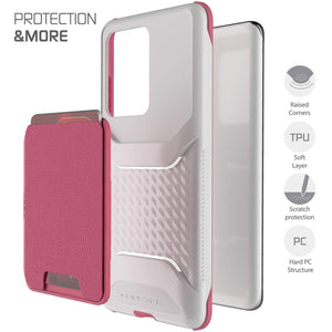 Galaxy S20 Ultra Wallet Case | Exec Series [Pink]