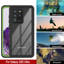 Load image into Gallery viewer, Galaxy S20 Ultra Water/Shockproof [Extreme Series] Screen Protector Case [Light Green]
