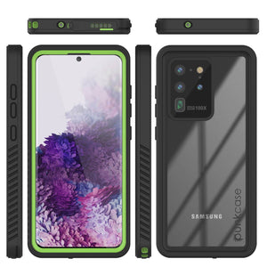 Galaxy S20 Ultra Water/Shockproof [Extreme Series] Screen Protector Case [Light Green]