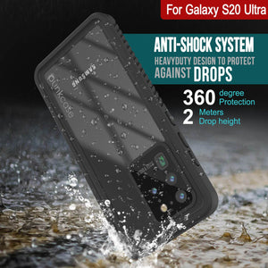 Galaxy S20 Ultra Water/Shockproof [Extreme Series] Screen Protector Case [Light Green]