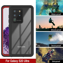 Load image into Gallery viewer, Galaxy S20 Ultra Water/Shock/Snowproof [Extreme Series] Slim Screen Protector Case [Red]
