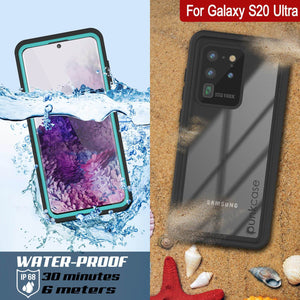 Galaxy S20 Ultra Water/Shock/Snowproof [Extreme Series]  Screen Protector Case [Teal]