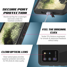 Load image into Gallery viewer, Galaxy S20 Ultra Waterproof Case PunkCase StudStar Clear Thin 6.6ft Underwater IP68 Shock/Snow Proof
