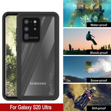 Load image into Gallery viewer, Galaxy S20 Ultra Waterproof Case PunkCase StudStar Clear Thin 6.6ft Underwater IP68 Shock/Snow Proof
