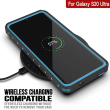Load image into Gallery viewer, Galaxy S20 Ultra Waterproof Case PunkCase StudStar Light Blue Thin 6.6ft Underwater IP68 ShockProof

