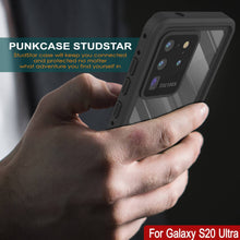 Load image into Gallery viewer, Galaxy S20 Ultra Waterproof Case PunkCase StudStar Clear Thin 6.6ft Underwater IP68 Shock/Snow Proof
