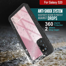 Load image into Gallery viewer, Galaxy S20 Water/Shockproof [Extreme Series] With Screen Protector Case [Black]
