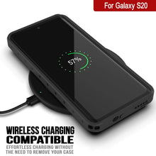 Load image into Gallery viewer, Galaxy S20 Waterproof Case PunkCase StudStar Black Thin 6.6ft Underwater IP68 Shock/Snow Proof
