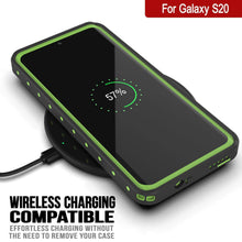 Load image into Gallery viewer, Galaxy S20 Waterproof Case PunkCase StudStar Light Green Thin 6.6ft Underwater IP68 ShockProof
